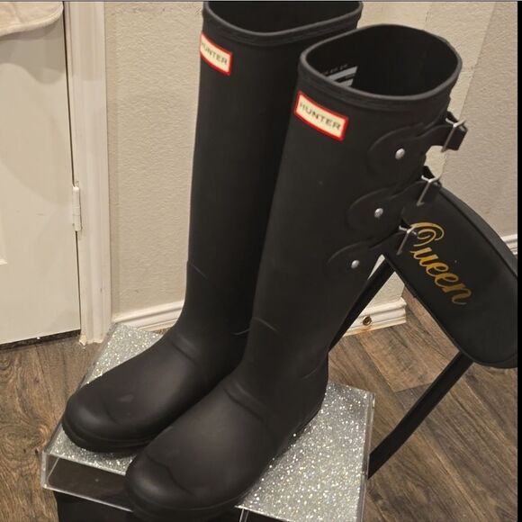 Hunter Original Tall Mercury Multi- Buckle Boot - Picture 10 of 12